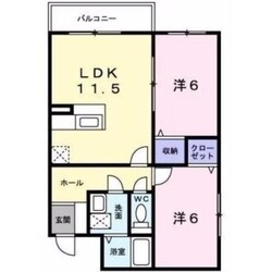 ヴォール中島の物件間取画像